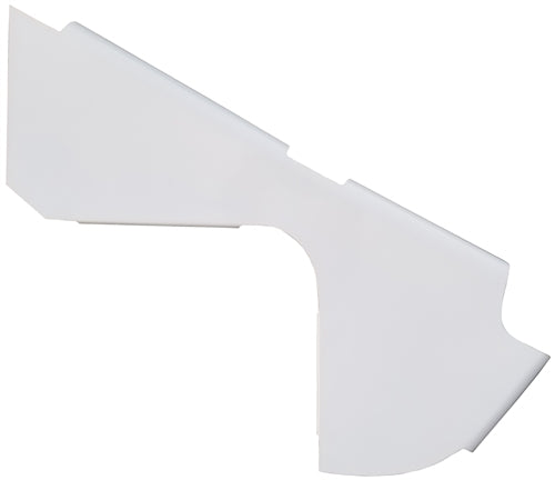 Triple X 5-Series Nose Right Side - White - Triple X Sprint Car