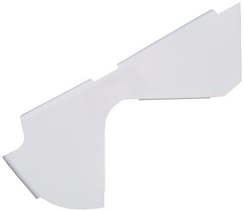 Triple X 5-Series Nose Left Side - White - Triple X Sprint Car
