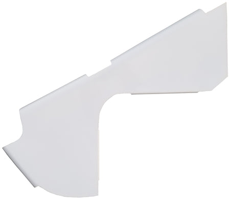 Triple X 5-Series Nose Left Side - White - Triple X Sprint Car