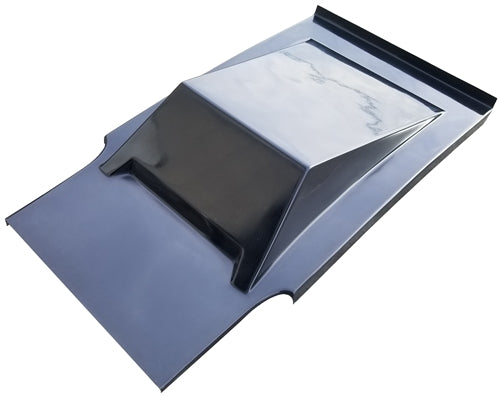 Triple X 5-Series Center Hood Panel - Black - Triple X Sprint Car