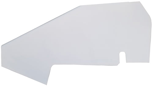 Triple X 5-Series Driver Side Hood Panel - White - Triple X Sprint Car