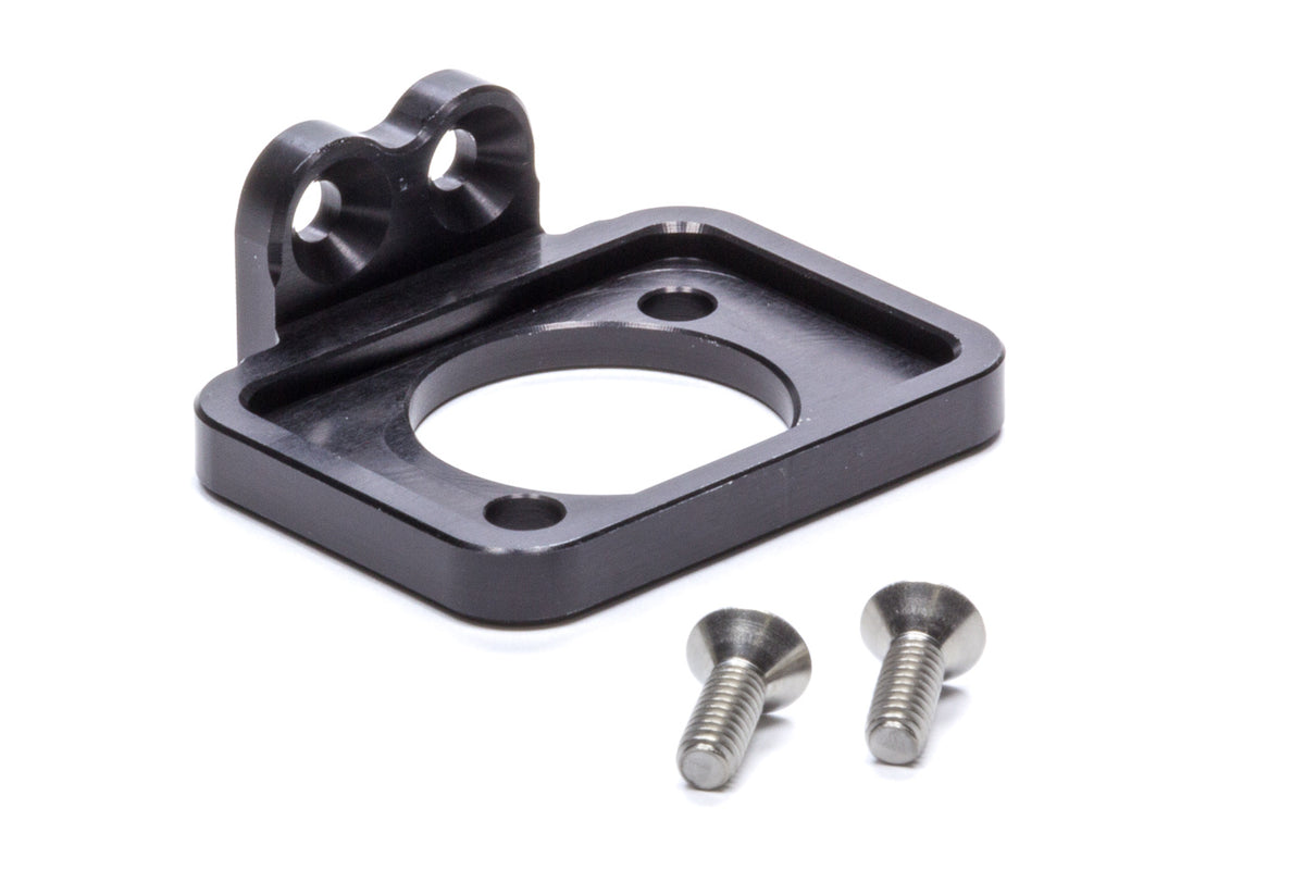 Triple X Sprint Car Fuel Pump Shutoff Bracket - Black - MPD Shutoff Valve - Triple X Upper Steering Mount SC-ST-0022BLK