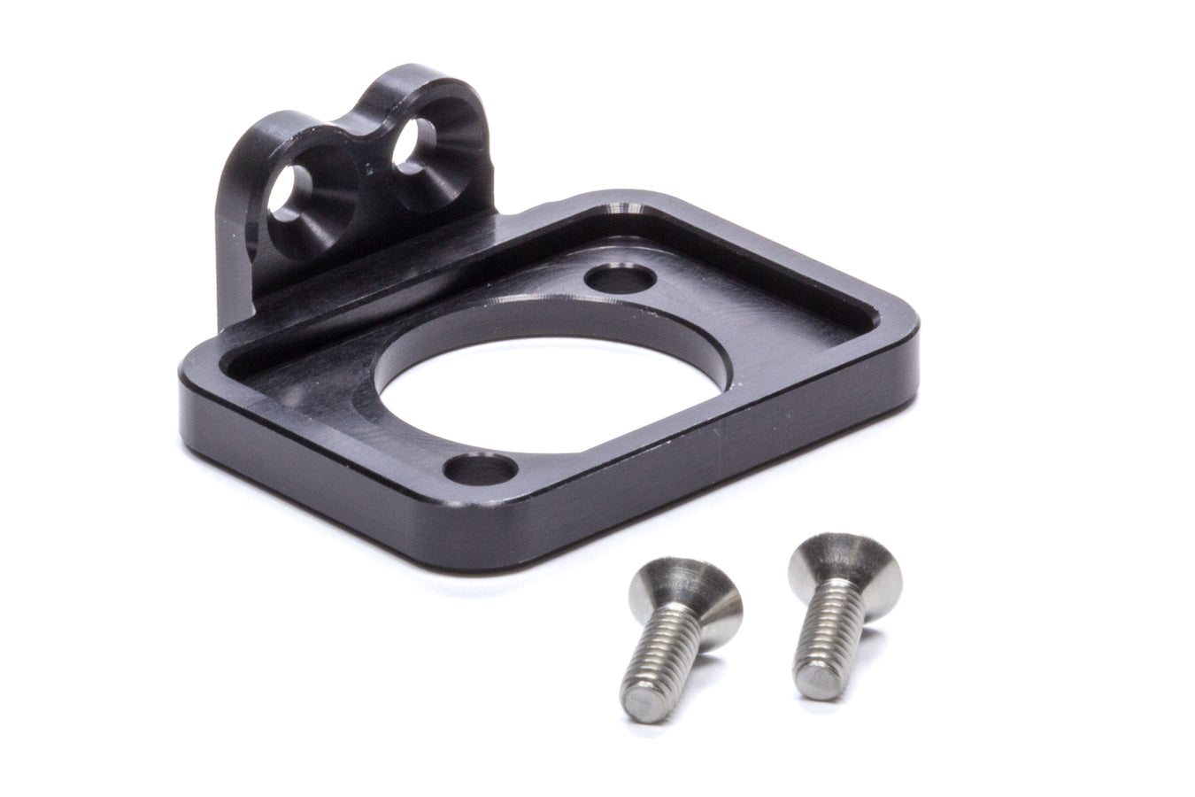 Triple X Sprint Car Fuel Pump Shutoff Bracket - Black - MPD Shutoff Valve - Triple X Upper Steering Mount SC-ST-0022BLK