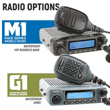 Rugged Radios Complete Master Communication Kit /w RRP364-BTC - M1 VHF Business Band MCK-364-2P-M1