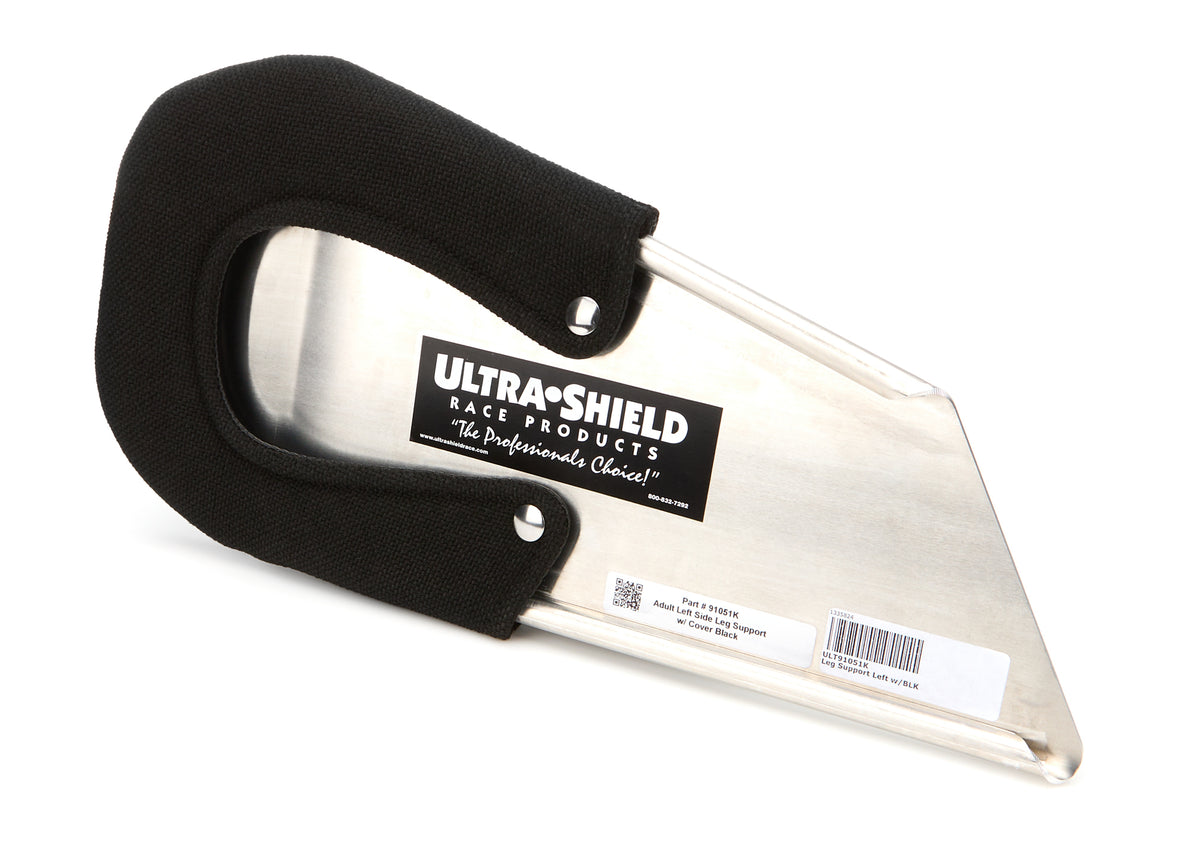 Ultra Shield Left Leg Support w/ Black Cover - Adult