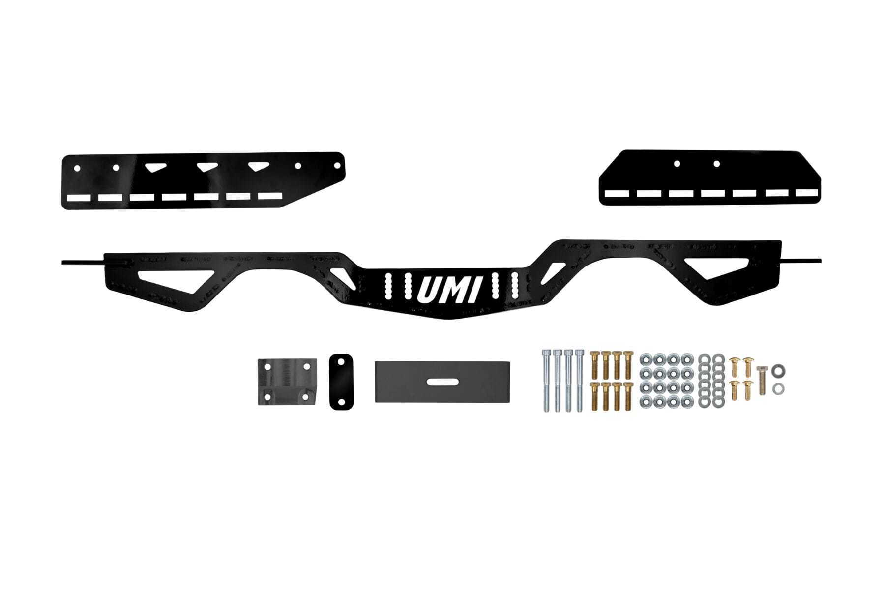 UMI Performance Transmission Crossmember - Black - GM G-Body 1978-88 - 