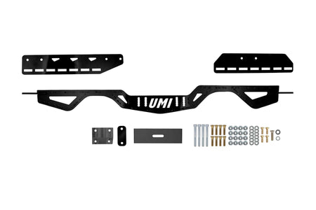 UMI Performance Transmission Crossmember - Black - GM G-Body 1978-88 - 