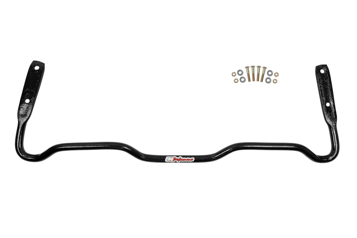UMI Performance Rear Sway Bar - 1.125 in Diameter - Black - GM B-Body 1978-96