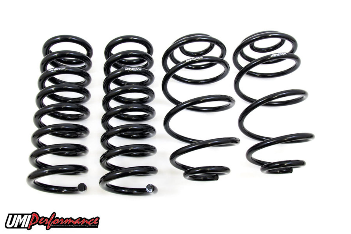 UMI Performance Spring Kit - Stock Height - Black - GM A-Body 1964-66