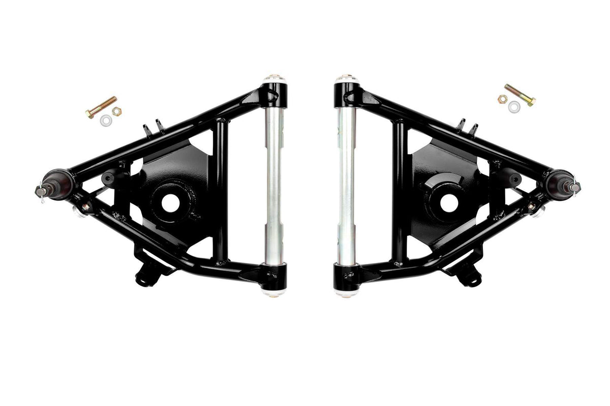 UMI Performance Street Performance Lower Control Arm Kit - Black - GM Fullsize Truck 1963-87 (Pair)
