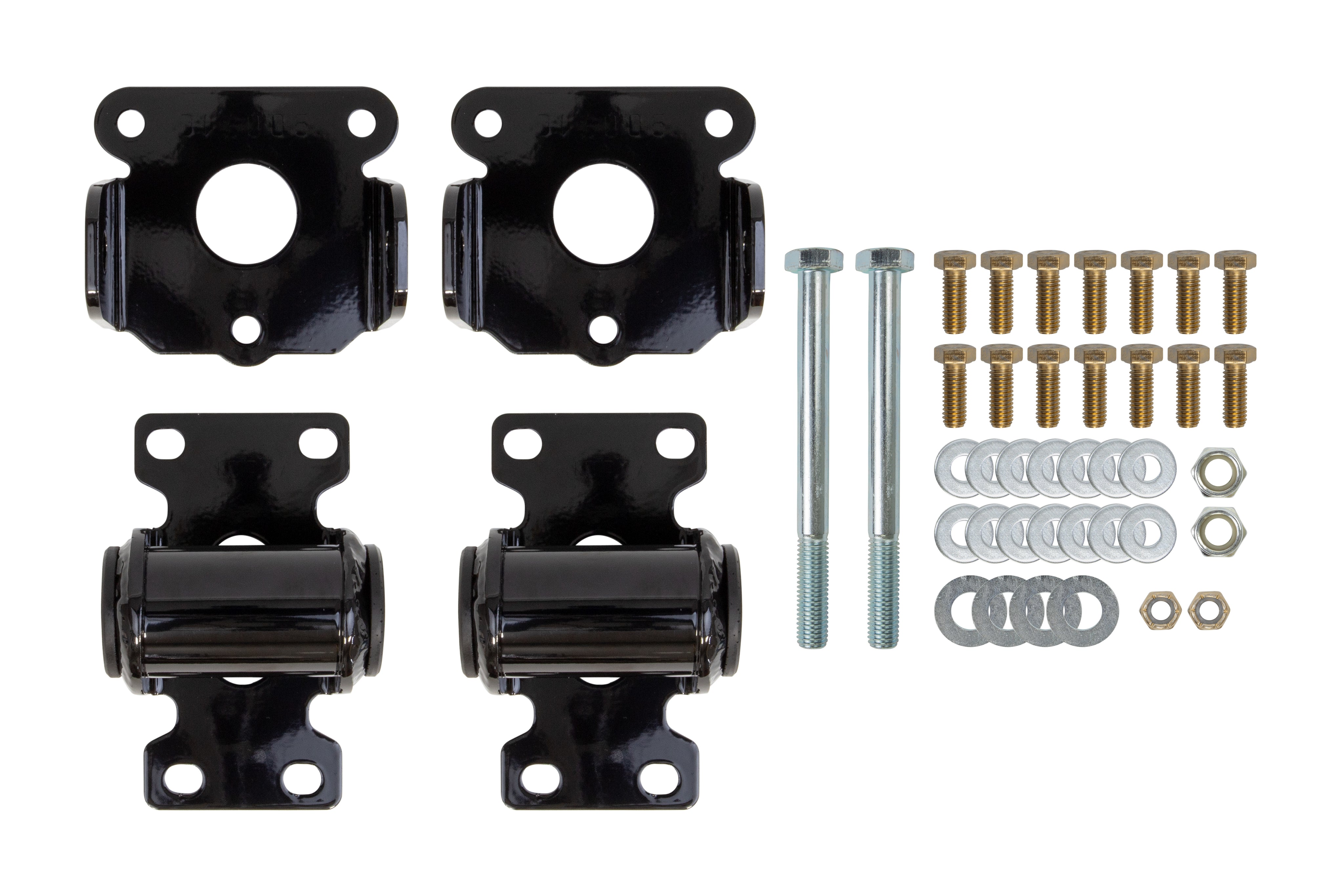 UMI Performance Motor Mount Kit - Black - Small Block Chevy - GM G-Body 1978-88
