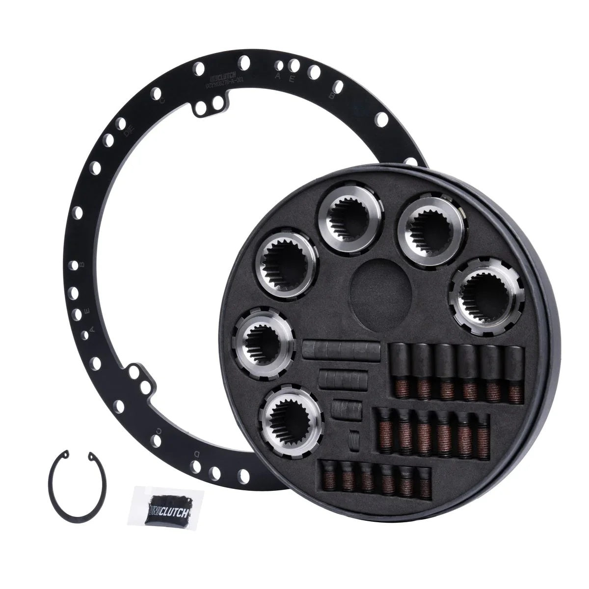 UniClutch 195mm / 8 in Clutch Vehicle Fitment Kit - Fits 22.5 x 20T / 25.4 x 24T / 24.3 x 22T / 20.4 x 24T / 31.75 x 10T / 25.0 x 14T