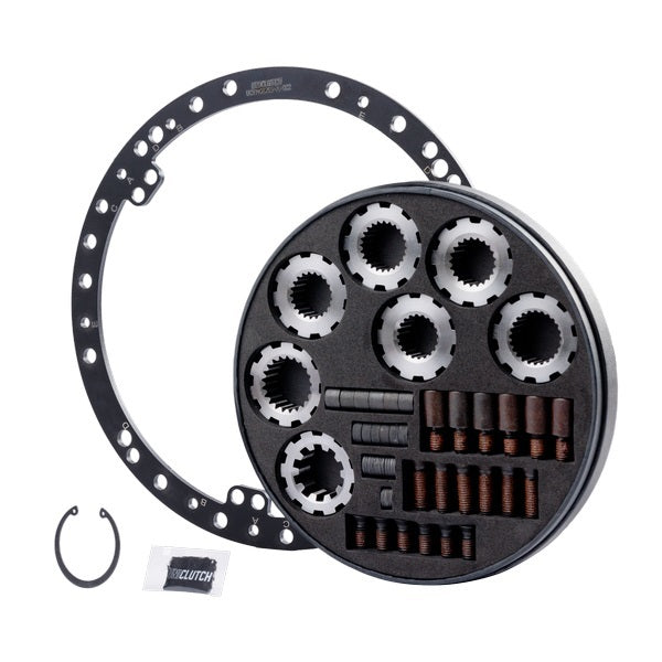 UniClutch 195mm / 8 in Clutch Vehicle Fitment Kit - Fits 29.0 x 10T / 29.0 x 21T / 23.8 x 21T / 25.2 x 24T / 24.3 x 21T / 26.0 x 24T / 22.0 x 22T