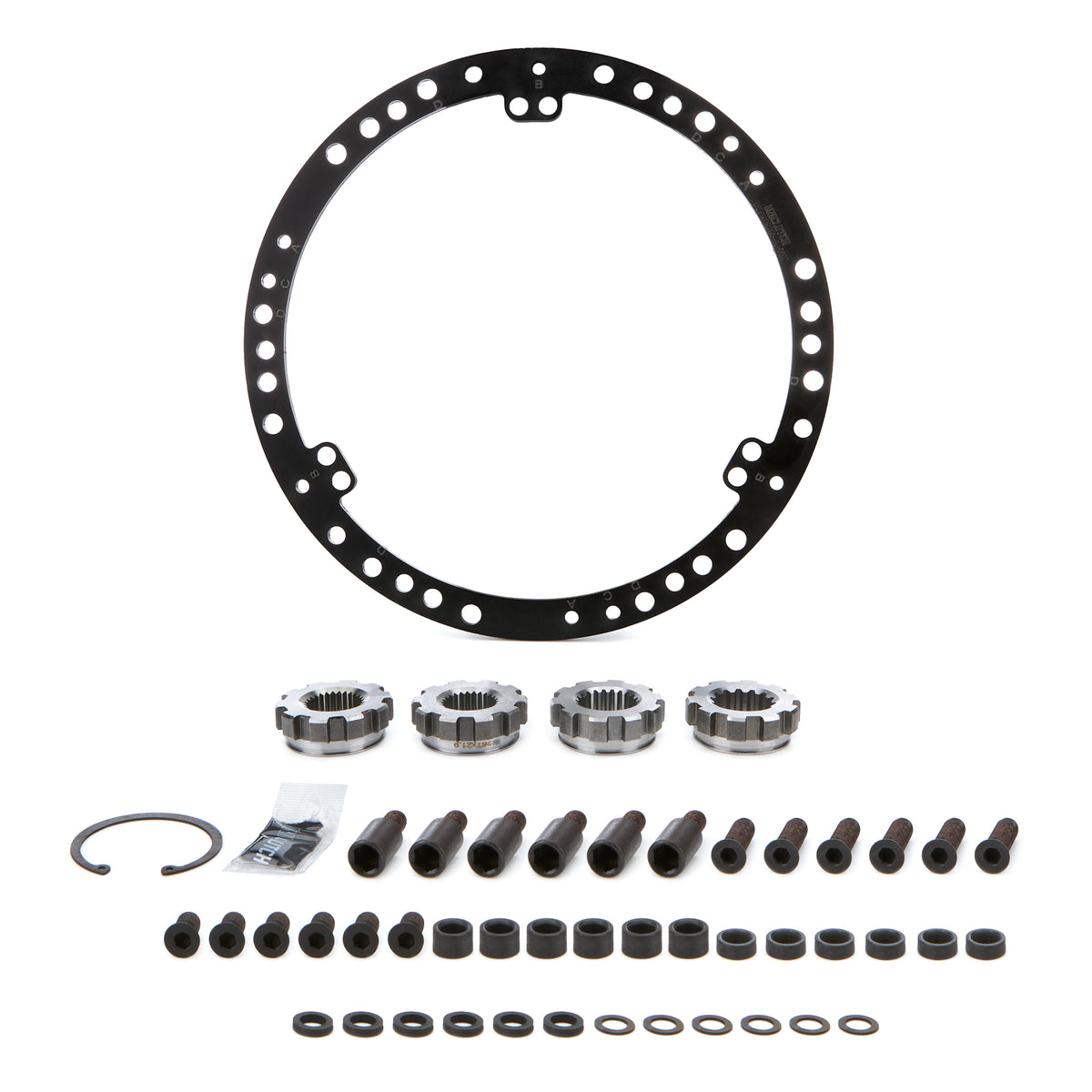 UniClutch 195mm / 8 in Clutch Vehicle Fitment Kit - Fits 22.1 x 28T / 25.0 x 14T / 21.9 x 26T