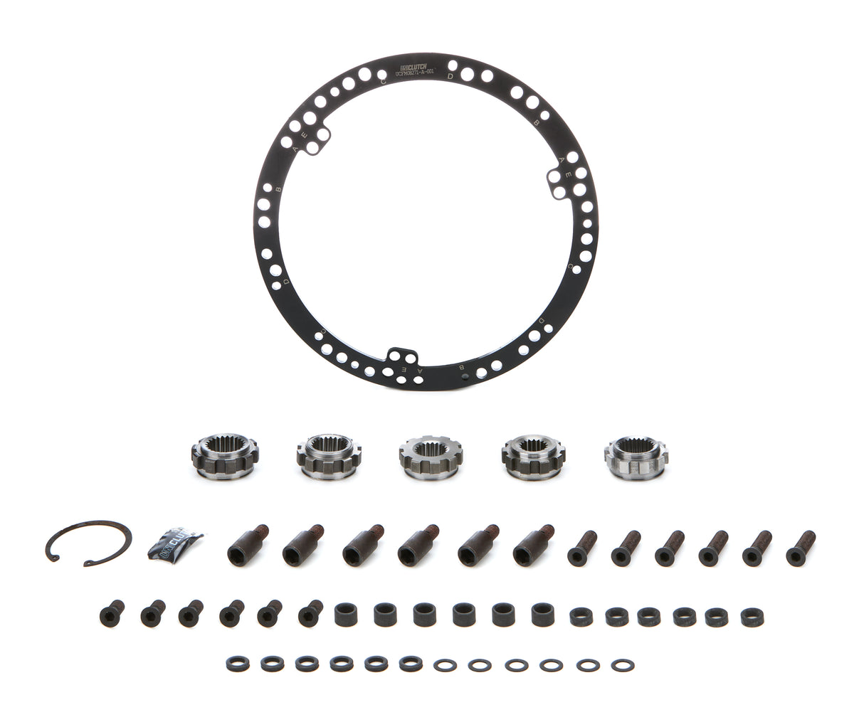 UniClutch 195mm / 8 in Clutch Vehicle Fitment Kit - Fits 22.5 x 20T / 24.3 x 22T / 25.2 x 24T / 19.9 x 17T