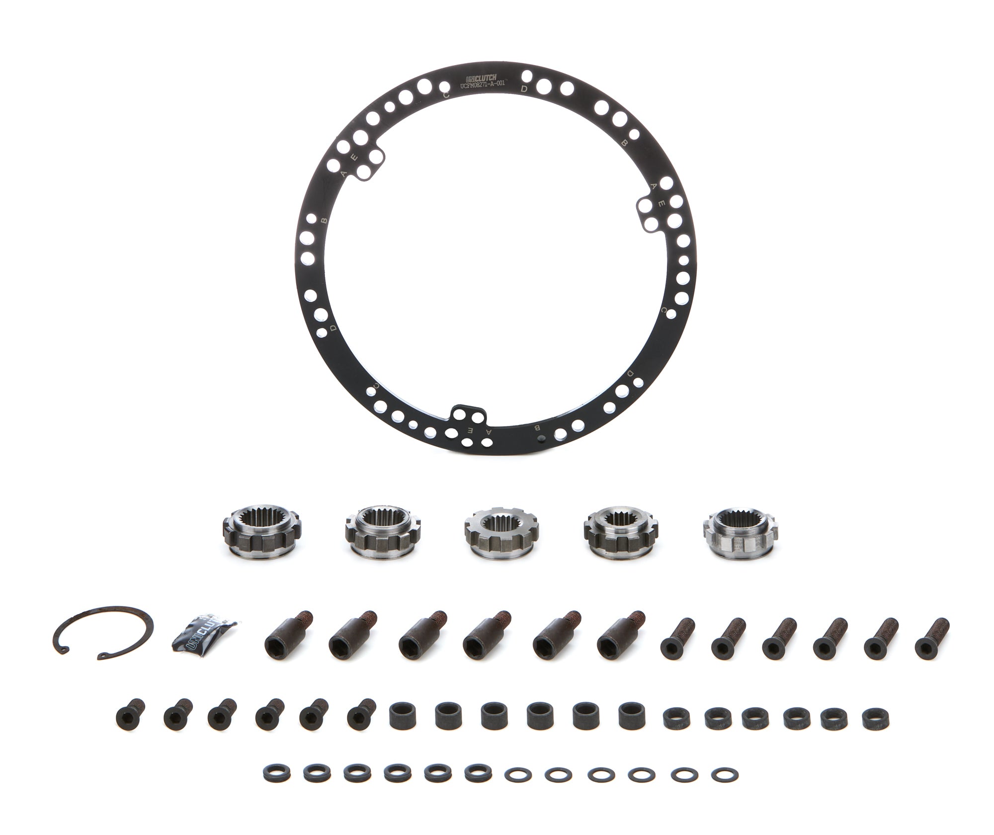 UniClutch 195mm / 8 in Clutch Vehicle Fitment Kit - Fits 22.5 x 20T / 24.3 x 22T / 25.2 x 24T / 19.9 x 17T