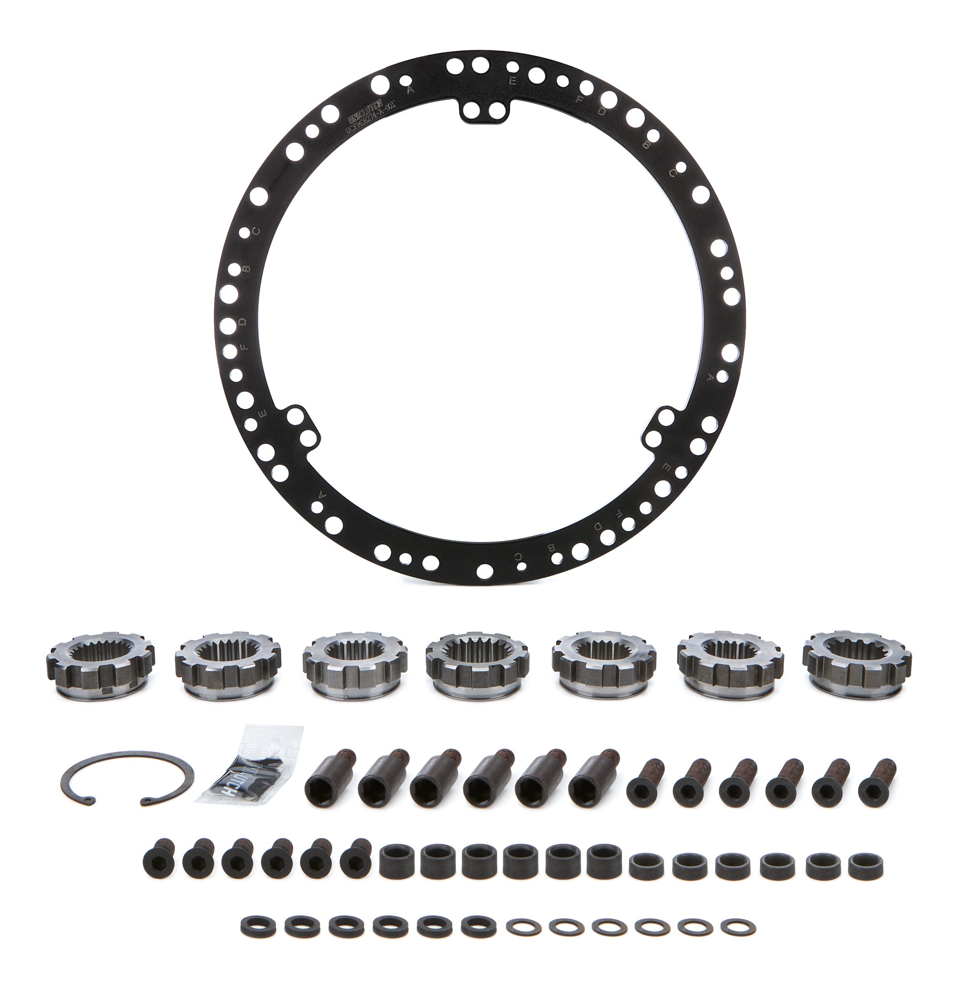 UniClutch 195mm / 8 in Clutch Vehicle Fitment Kit - Fits 22.5 x 20T / 25.4 x 24T / 24.3 x 22T / 24.3 x 21T / 29.8 x 21T, 25.0 x 14T