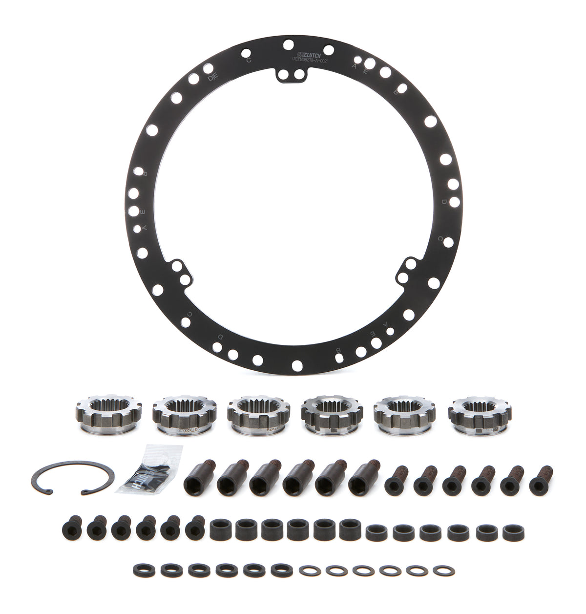 UniClutch 195mm / 8 in Clutch Vehicle Fitment Kit - Fits 26.2 x 29T / 22.5 x 20T / 29.0 x 21T / 23.8 x 21T / 24.3 x 21T / 26.0 x 24T