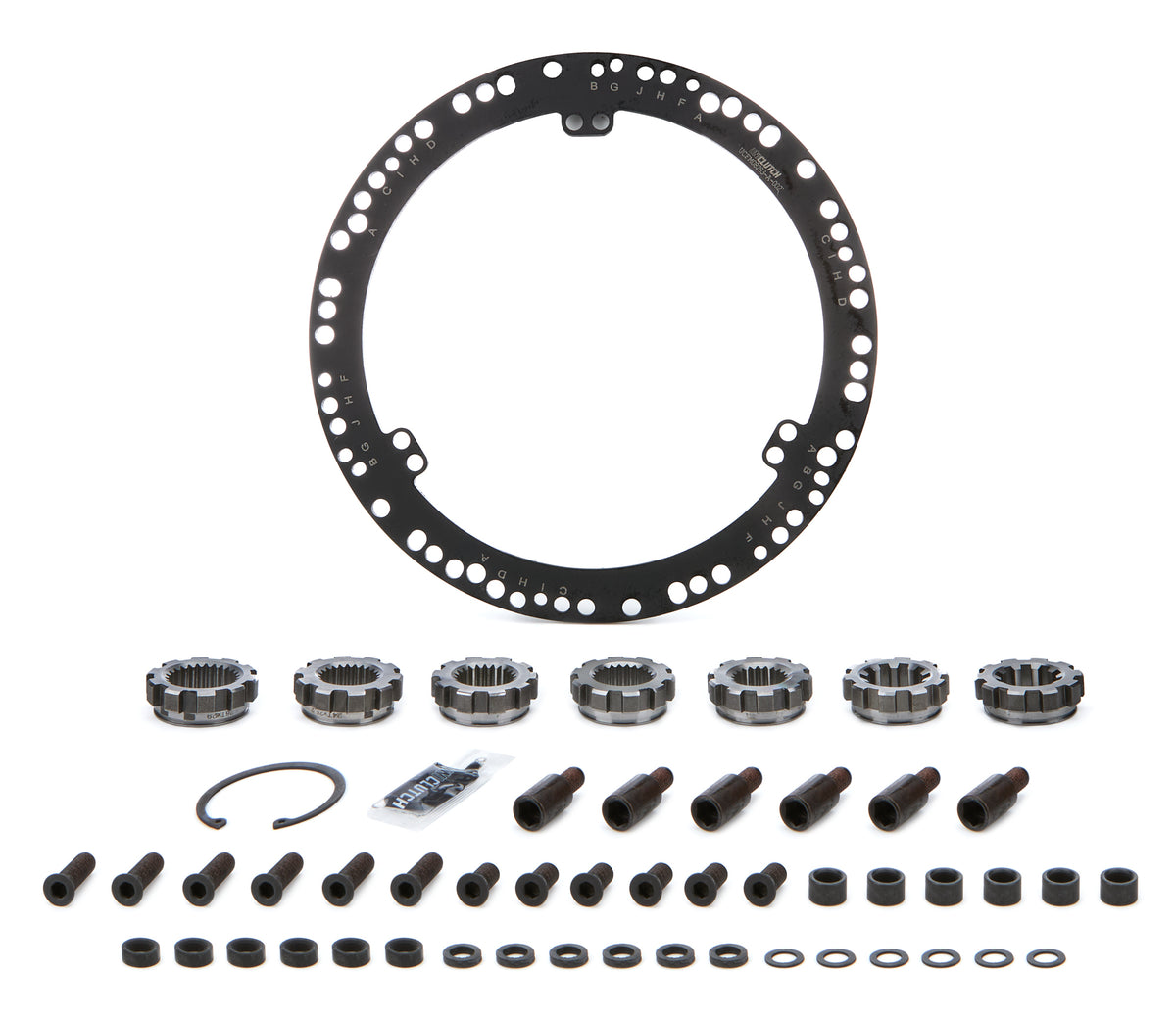 UniClutch 195mm / 8 in Clutch Vehicle Fitment Kit - Fits 29.0 x 10T, 29.0 x 26T / 26.25 x 23T / 26.0 x 23T / 27.5 x 10T / 25.2 x 24T / 24.3 x 21T