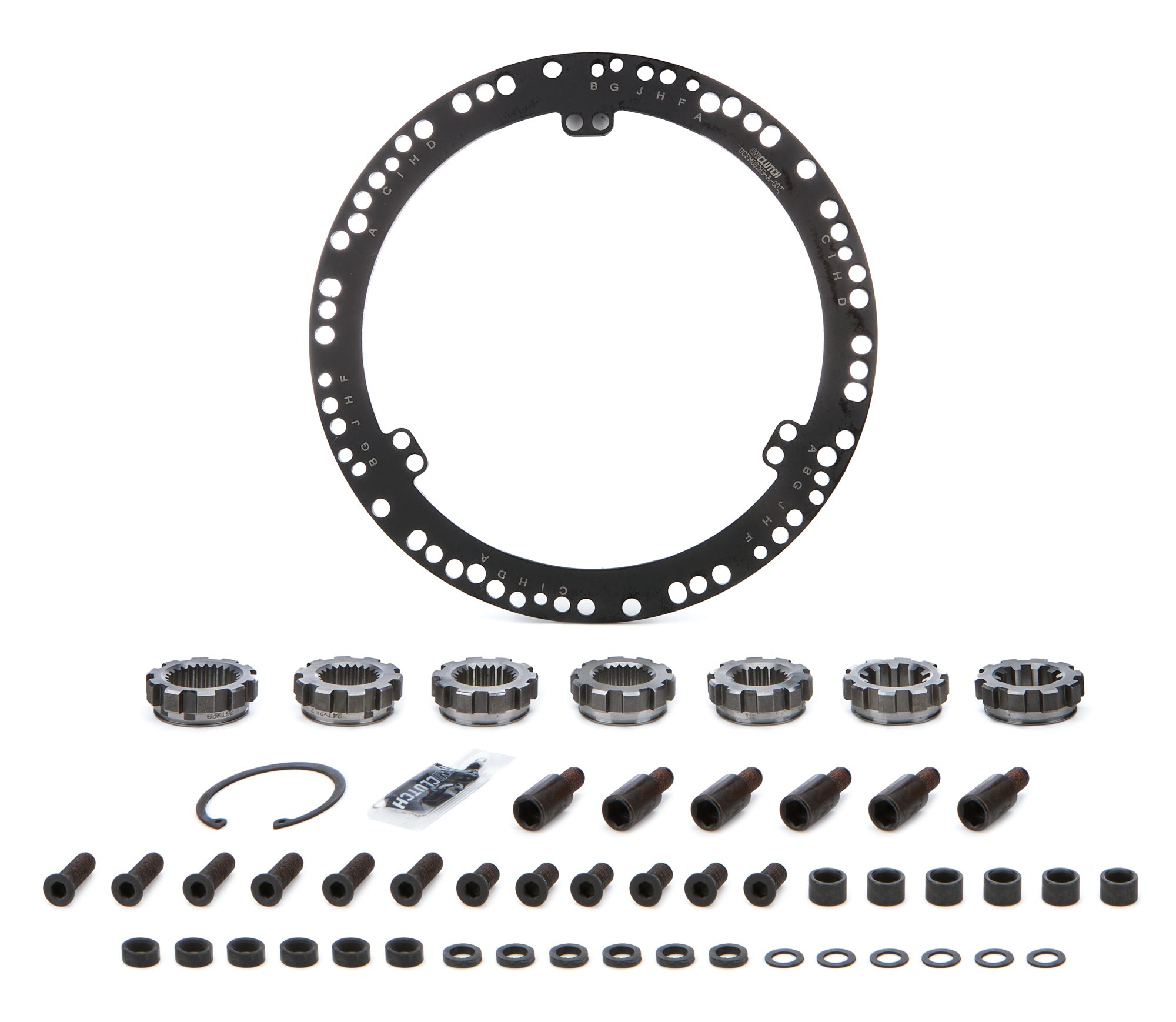 UniClutch 195mm / 8 in Clutch Vehicle Fitment Kit - Fits 29.0 x 10T, 29.0 x 26T / 26.25 x 23T / 26.0 x 23T / 27.5 x 10T / 25.2 x 24T / 24.3 x 21T