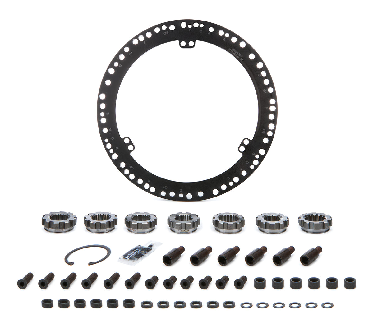 UniClutch 195mm / 8 in Clutch Vehicle Fitment Kit - Fits 26.0 x 23T / 25.4 x 24T / 29.0 x 21T / 24.3 x 22T / 24.3 x 21T / 29.3 x 14T