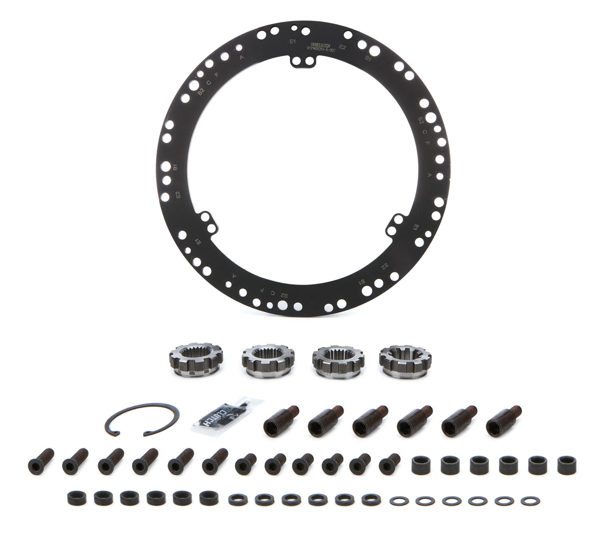 UniClutch 195mm / 8 in Clutch Vehicle Fitment Kit - Fits 26.2 x 23T / 25.4 x 24T / 25.2 x 24T / 29.0 x 10T