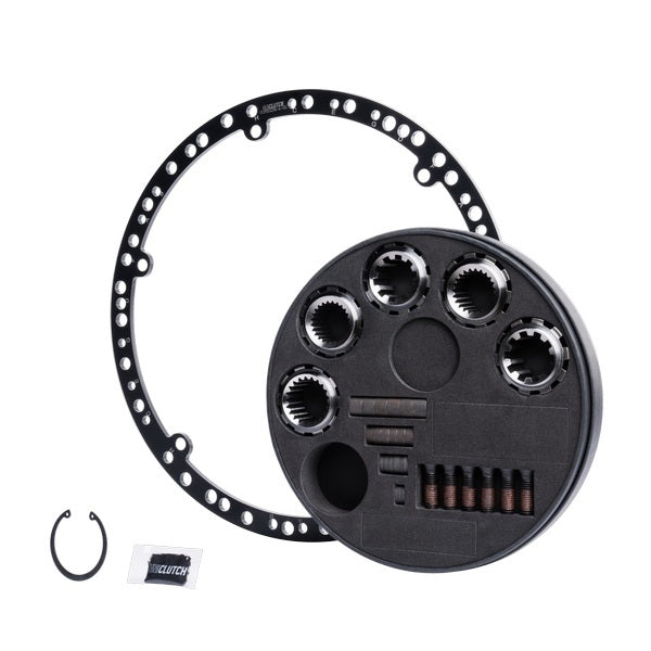 UniClutch 240mm / 10 in Clutch Vehicle Fitment Kit - Fits 29.0 x 10T / 26.25 x 23T / 27.5 x 10T / 25.4 x 24T / 29.0 x 21T