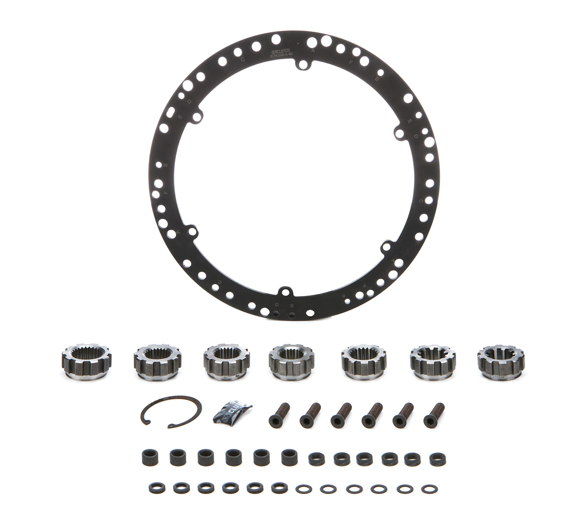 UniClutch 240mm / 10 in Clutch Vehicle Fitment Kit - Fits 29.0 x 26T / 26.25 x 23T / 27.5 x 10T / 25.4 x 24T / 29.0 x 21T / 24.3 x 22T