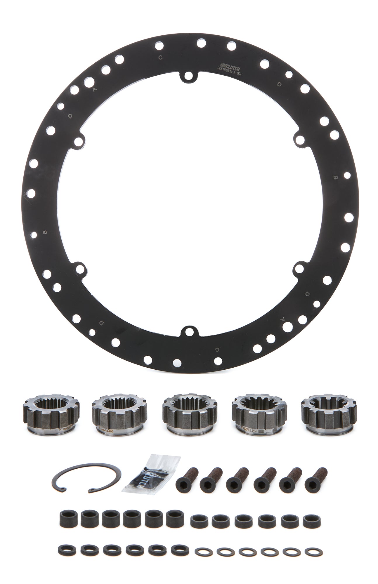 UniClutch 240mm / 10 in Clutch Vehicle Fitment Kit - Fits 26.25 x 23T / 25.4 x 24T / 29.0 x 21T / 29.3 x 14T