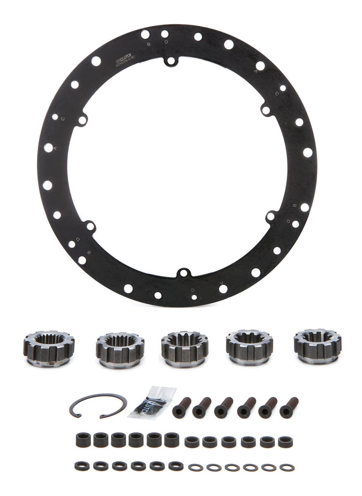 UniClutch 240mm / 10 in Clutch Vehicle Fitment Kit - Fits 29.0 x 26T / 26.2 x 23T / 27.5 x 10T / 28.0 x 10T / 29.0 x 21T / 32.4 x 14T