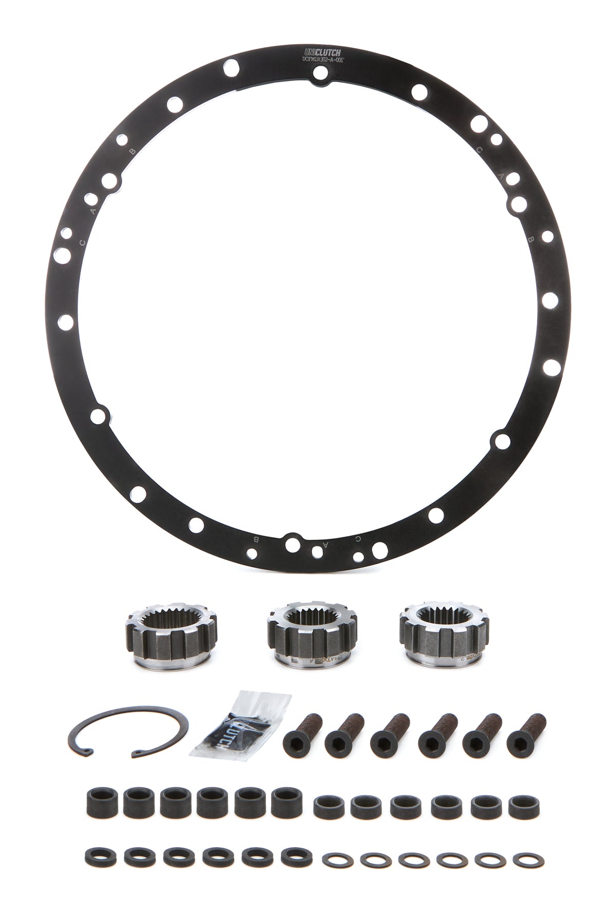 UniClutch 240mm / 10 in Clutch Vehicle Fitment Kit - Fits 29.0 x 26T / 26.25 x 23T / 25.4 x 24T
