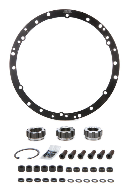 UniClutch 240mm / 10 in Clutch Vehicle Fitment Kit - Fits 29.0 x 26T / 26.25 x 23T / 25.4 x 24T