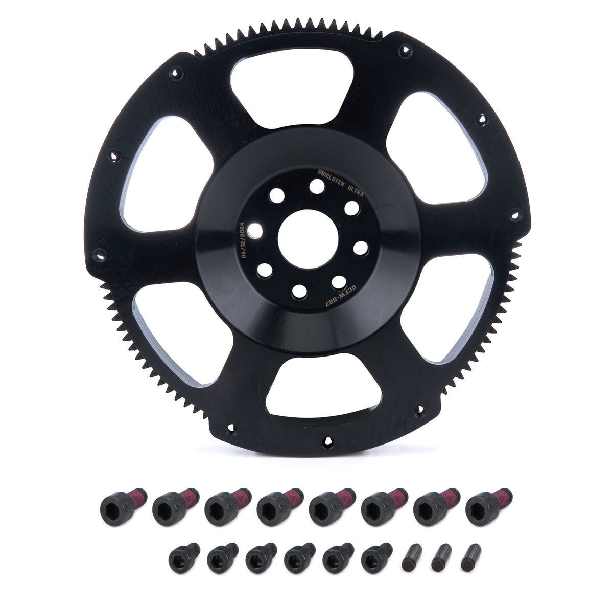 UniClutch Ultra Light 115 Tooth SFI 1.1 Flywheel - 10.14 lb - Internal Balance - 1-Piece Seal - Toyota JS-Series