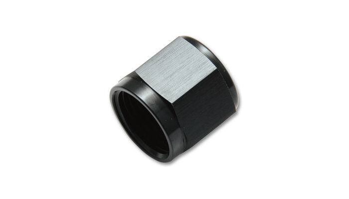 Vibrant Performance 3/8 in Tube 6 AN Tube Nut Fitting - Black
