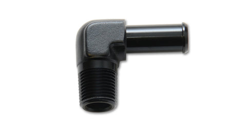 Vibrant Performance 90 Degree 1/8 in NPT Male to 5/16 in Hose Barb Fitting - Black