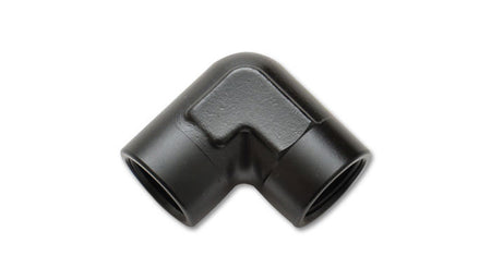 Vibrant Performance 90 Degree 1/8 in NPT Female to 1/8 in NPT Female Fitting - Black