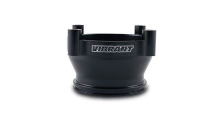 Vibrant Performance 82 mm Throttle Body Adapter - 3 in Clamp - Black - Bosch Throttle Body