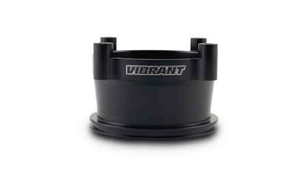 Vibrant Performance 82 mm Throttle Body Adapter - 3.5 in Clamp - Black - Bosch Throttle Body