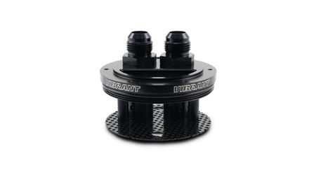 Vibrant Performance 2-Port Catch Can Lid - 12 AN Ports