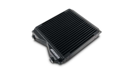 Vibrant Performance Dual Pass Fluid Cooler - 12 x 12 x 2 in - 12 AN Female O-Ring Inlet / Outlet - Black