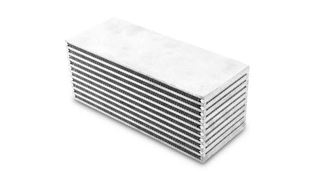 Vibrant Performance Horizontal Flow Intercooler Core - 10 x 4 x 4 in Tall