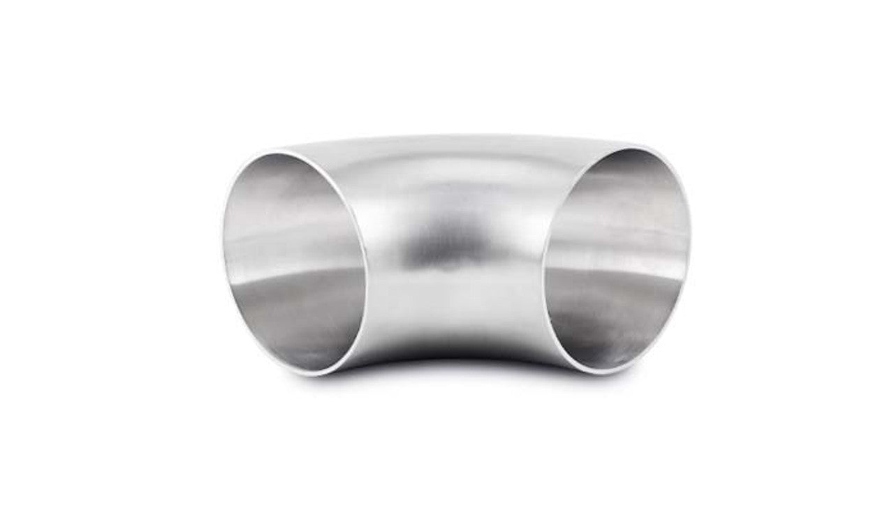 Vibrant Performance 90 Degree Stainless Mandrel Exhaust Bend - 3.5 in Diameter