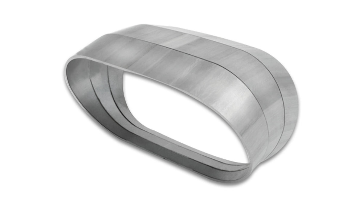 Vibrant Performance Stainless 45 Degree Pie-Cuts - 2.188 in H x 3.5 in W (Set of 3)