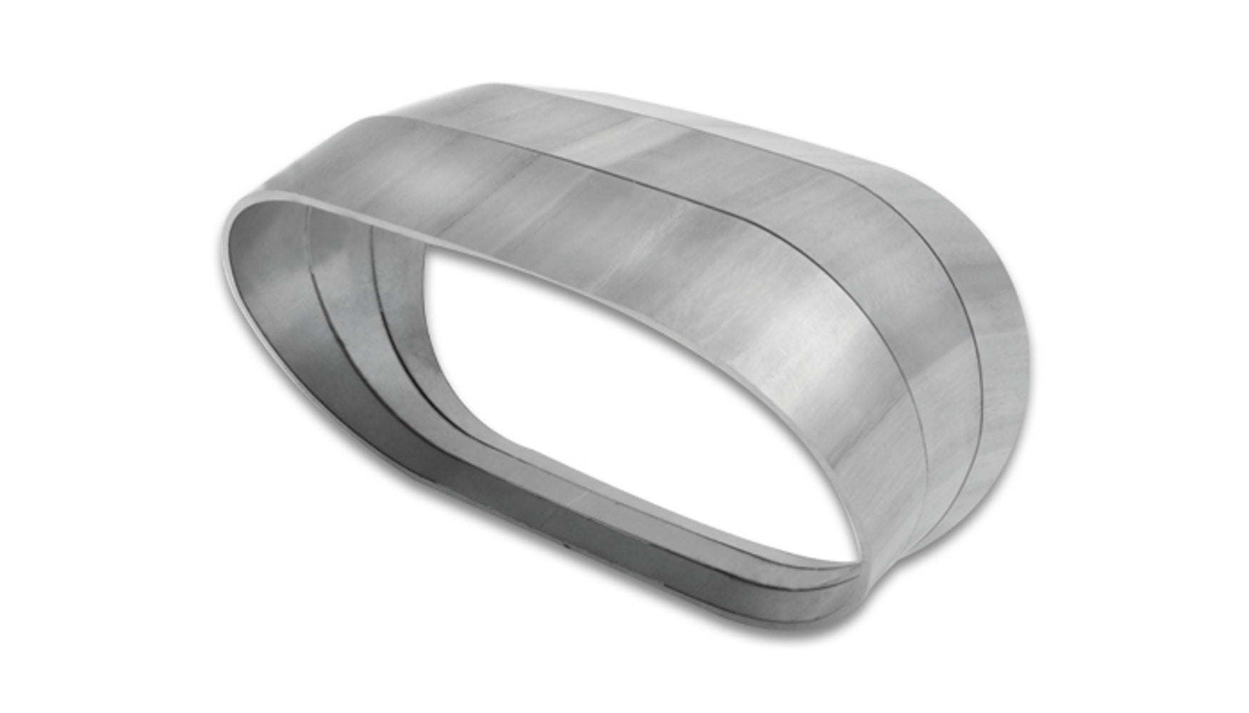 Vibrant Performance Stainless 45 Degree Pie-Cuts - 2.188 in H x 3.5 in W (Set of 3)
