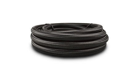 Vibrant Performance Braided Nylon / PTFE Hose - 6 AN - 5 ft - Black