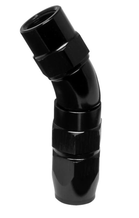 Vibrant Performance 30 Degree 3 AN PTFE Hose to 3 AN Female Hose End - Black