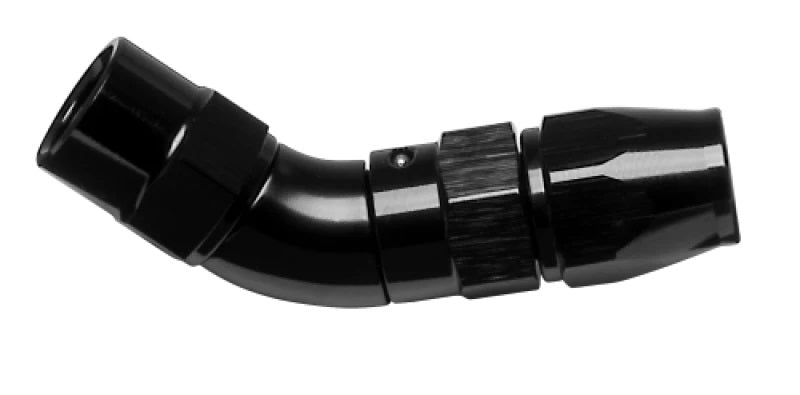 Vibrant Performance 60 Degree 3 AN PTFE Hose to 3 AN Female Hose End - Black