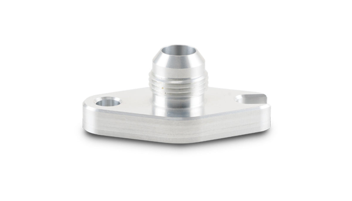 Vibrant Performance Turbo Oil Drain Flange - 10 AN Male - Various Garrett / Borg Warner Applications