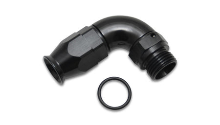 Vibrant Performance 90 Degree 10 AN PTFE Hose to 10 AN Male O-Ring Hose End - Black