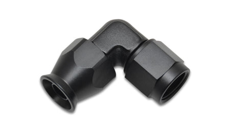 Vibrant Performance Tight Radius 90 Degree 8 AN PTFE Hose to 8 AN Female Hose End - Black